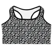"F*ck Off" Sports Bra