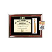 AllGiftFrames Butler University Diploma Tassel Frame School Campus Photo Custom Tassel College Degree Double Framing Document Graduation Gift Bachelor Master MBA Doctorate PHD Certificate Holder Case