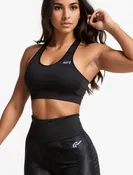 Black Sports Bar and Compression Tights