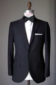 Black Wool Tuxedo