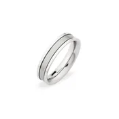 5.5mm Brushed Center and Polished Edge Weddng Band