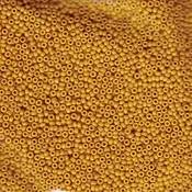 15/0 MATTE OPAQUE MUSTARD