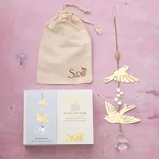 bird and crystal sun catcher