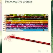 Lifelines Rub & Sniff™ Scented Colored Pencils - 10-pack (Classic)
