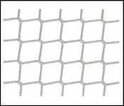 6504.02  2" SQUARE MESH PAIR BRADED
