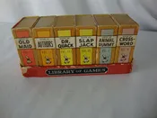1930s Library of Games Mini Old Maid Dr Quack Paper Card Game Set of 6