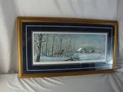 Peter Robson Artist Proof The Sugar Bush Framed Artwork *LOCAL PICKUP ONLY*