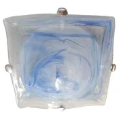 Blue Square Murano Flush Mount / Sconce —  Fabio Ltd