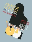 Amateur Piano Contest for Children WPA Poster Print
