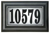 Edgewood Classic Lighted Address Plaque