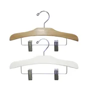 12" Wood Children Pant & Skirt Hanger