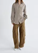 AGolde Cinch Shirt Jakarta Stripe