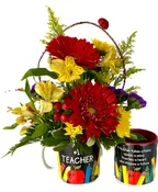 #1 TEACHER MUG ARRANGEMENT