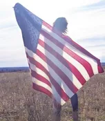 PC83 Old Glory Throw Pattern Download