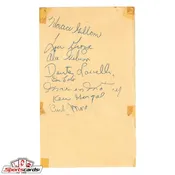 1954 Cleveland Browns Team Autographed Signed GPC NFL Champs!