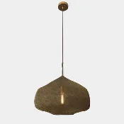Indah Pendant in Brass