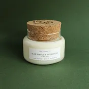 Blue Spruce & Evergreen Apothecary Jar Candle