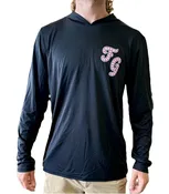 FishinGurus Sun Shirt Black