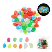 Glow In The Dark Garden Pebbles Stones (50 PCS)