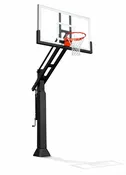 Pro Dunk Gold In-Ground Basketball Goal with Rust Armor