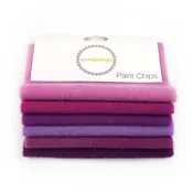 Paint Chips - 5" Squares<BR>Hand Dyed Wool Purple Solid by Sue Spargo