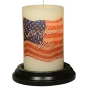 Candle Sleeve - Let Freedom Ring Vanilla