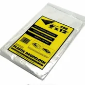 1MIL 9X12 Plastic Drop Cloth
