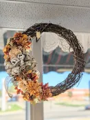 Autumn Farmhouse Wreath