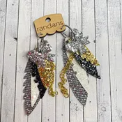 Randans Live fringe earrings bbbb *read entire description prior to purchasing*