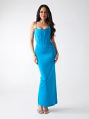 Aisha Corset Maxi Dress