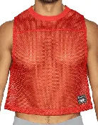 Bike Athletic Bam135 Sleeveless Practice Jersey Color Red