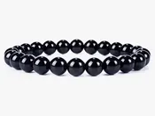 Black Tourmaline Crystal Bracelet