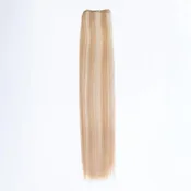 AQUA Machine Weft 22 Inch 8/24 Duo Tone Straight 1 Piece Remy Human Hair Extension
