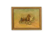 Art Moderne Trotters Painting