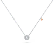 Angel Halo Diamond Necklace - Small