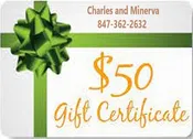 $50 Gift Certificate