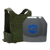 Caliber Armor Maritime UHMWPE Level III Body Armor Package with Phantom Low-Profile Plate Carrier