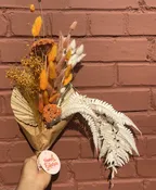 Carnelian Lioness Preserved Flower Bouquet — Nourish Botanica