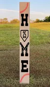 Baseball/Softball Home Porch Leaner — Creative Expressions KC
