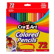 Cra-Z-Art Colored Pencils – 72 Count Pre-Sharpened Set, Bright Colors, Real Wood, Non-Toxic