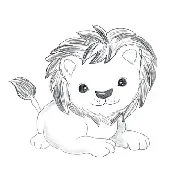 3/15/2022 Learn to Sketch Art Lesson: Baby Lion @2:30PM(PST)
