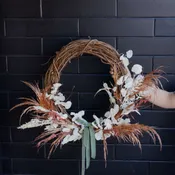 Grapevine Dried Wreath
