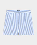 5" Striped Poplin Short