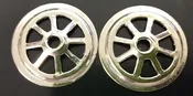 1-1/2" Cream or Black Tire : Hubley motorcycle wheel & hub