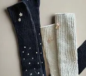 Brilliance and Melrose Skate and Pearls Leg Warmers