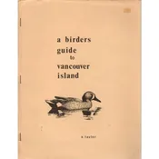 A Birders Guide to Vancouver Island