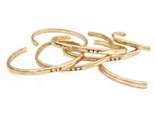 Air | Brass Cuff Bracelet