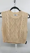 525 America Sweater Vest Beige XS