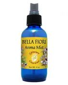 Bella Fiori Aroma Mist 4 Oz 100 Percent Pure Essential Oil Mister Bergamot Lime Ylang Ylang Clary Sage