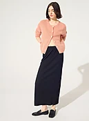 Black cotton skirt
